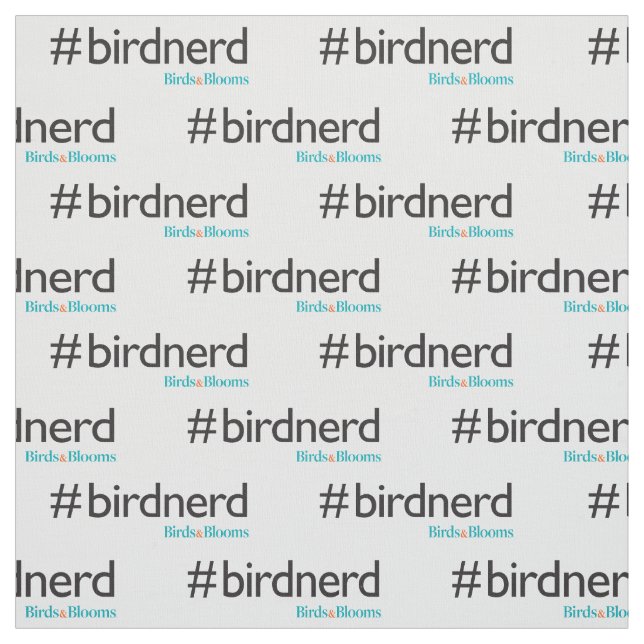 #BirdNerd Stoff (Muster)