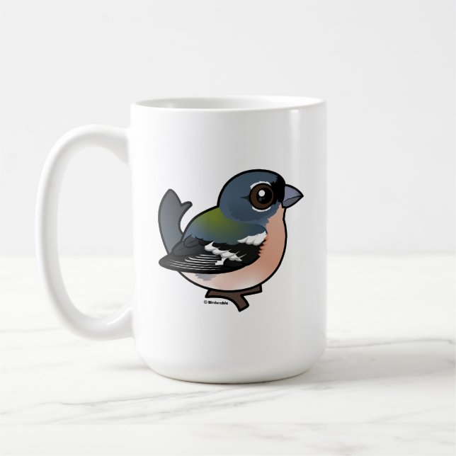 Birdorable African Chaffinch Kaffeetasse (Links)