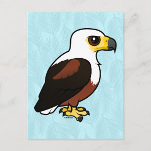 Birdorable African Fish Eagle Postkarte