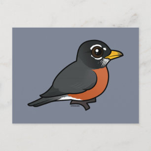 Birdorable American Robin Postkarte