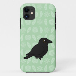 Birdorable amerikanische Krähe iPhone 11 Hülle