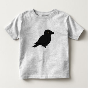 Birdorable amerikanische Krähe Kleinkind T-shirt