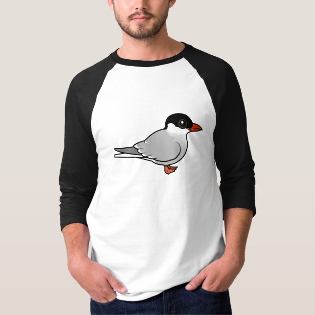 Birdorable Arktis-Seeschwalbe T-Shirt (Vorderseite)