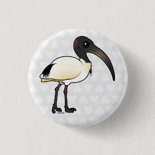 Birdorable Australian Ibis Button
