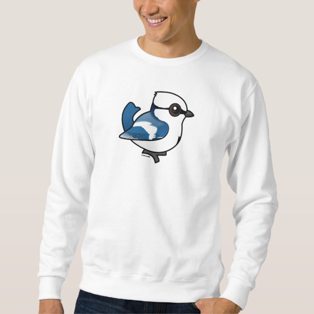 Birdorable Azure Tit Sweatshirt (Vorderseite)