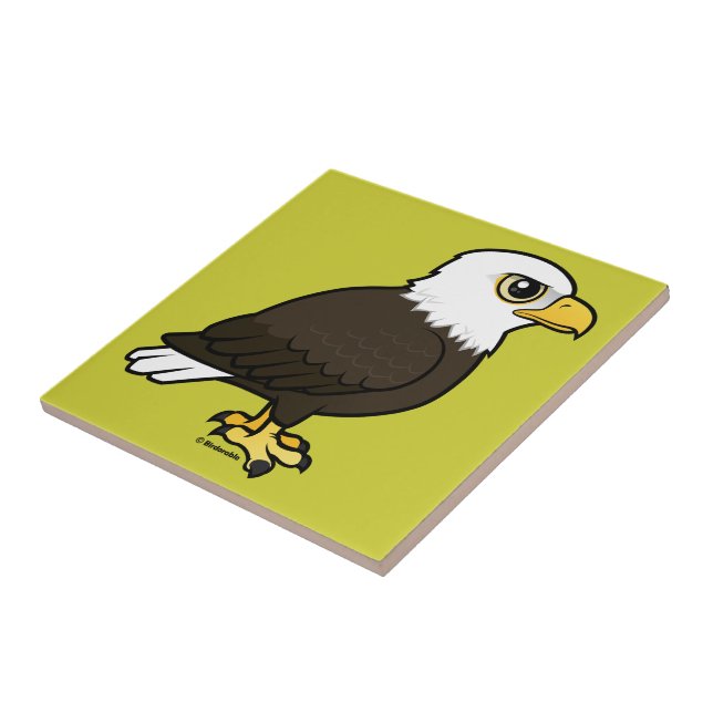 Birdorable Bald Eagle Fliese (Seite)