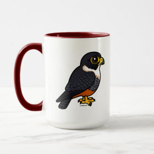 Birdorable Bat Falcon Niedlicher Cartoon Raptor Tasse