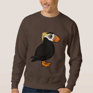 Birdorable büscheliger Papageientaucher Sweatshirt