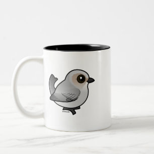 Birdorable Bushtit, Innenrennen Zweifarbige Tasse