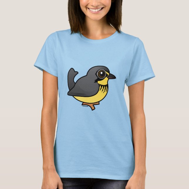 Birdorable Canada Warbler T-Shirt (Vorderseite)