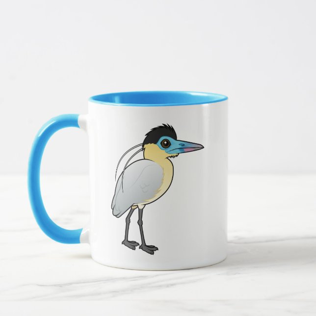 Birdorable Capped Heron Tasse (Links)