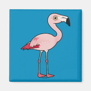 Birdorable Chilene-Flamingo Magnet
