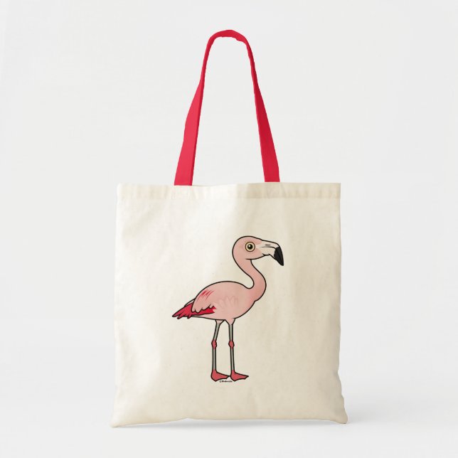 Birdorable Chilene-Flamingo Tragetasche (Vorne)