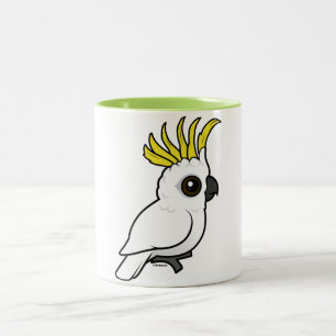 Birdorable Cockatoo Schwefel-mit Haube Zweifarbige Tasse