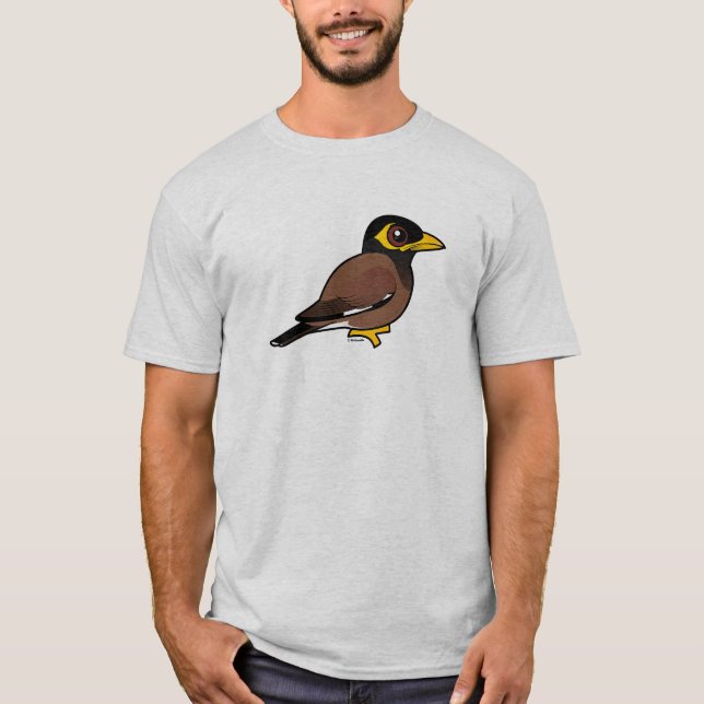 Birdorable Common Myna T-Shirt (Vorderseite)