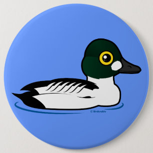 Birdorable CommonGoldeneye Button