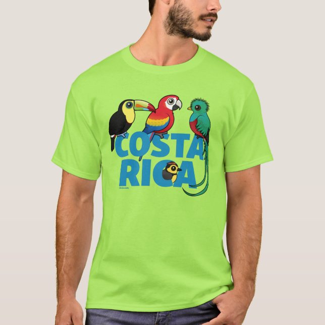 Birdorable Costa Rica T-Shirt (Vorderseite)