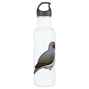 Birdorable Diamant-Taube Trinkflasche