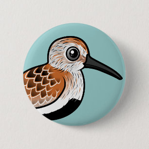 Birdorable Dunlin Button