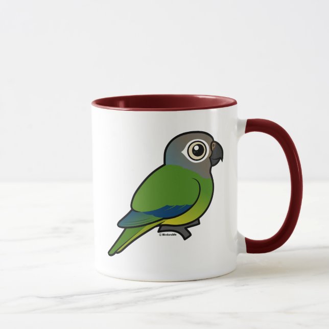 Birdorable Düster-köpfiges Conure Tasse (Rechts)