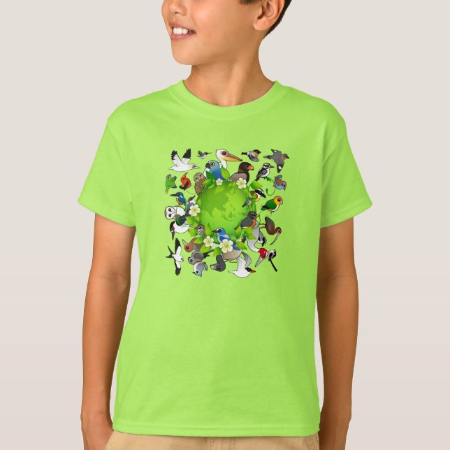 Birdorable Earth Day T-Shirt (Vorderseite)
