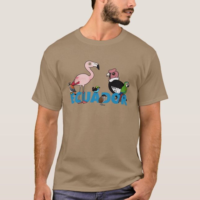Birdorable Ecuador T-Shirt (Vorderseite)