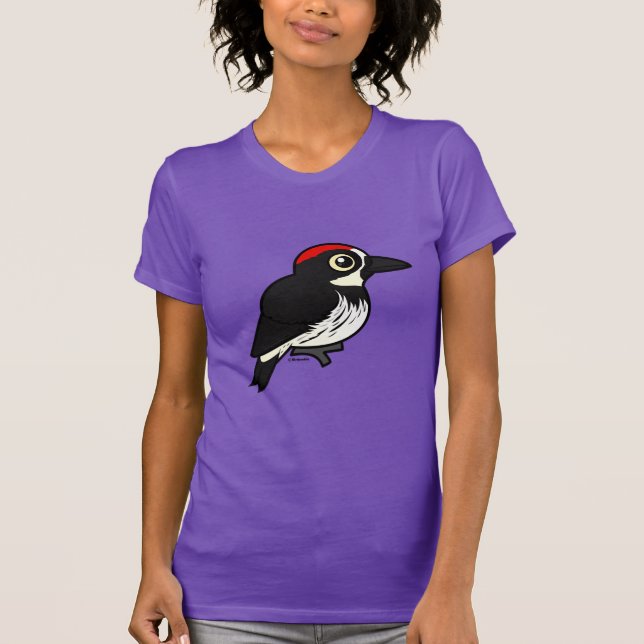 Birdorable Eichel-Specht T-Shirt (Vorderseite)