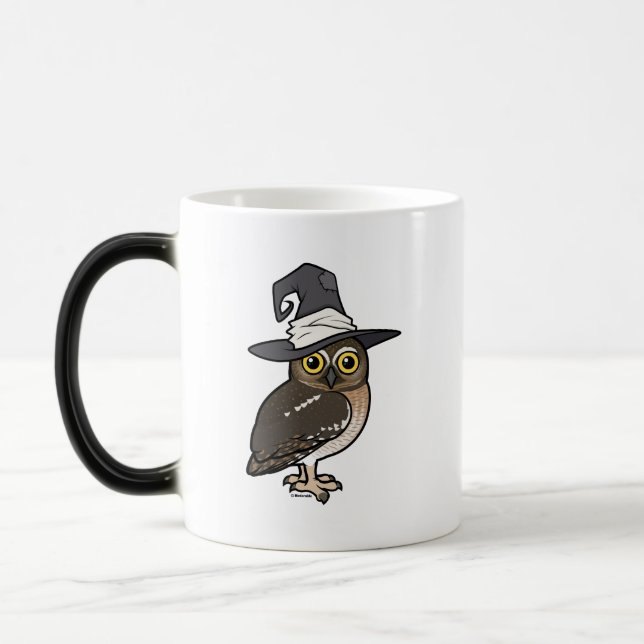 Birdorable Elf-Eulen-Hexe Verwandlungstasse (Links)