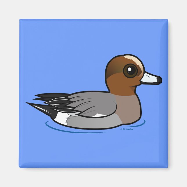 Birdorable Eurasian Wigeon Magnet (Vorne)