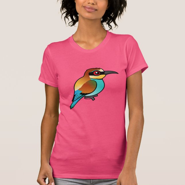 Birdorable Europäer Biene-Esser T-Shirt (Vorderseite)