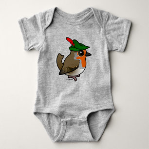 Birdorable European Robin Hood Baby Strampler