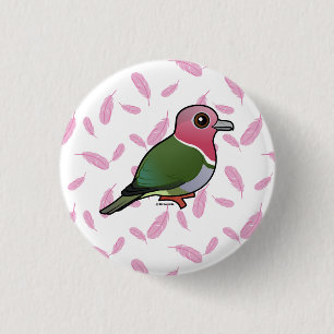 Birdorable Fruchttaube Button