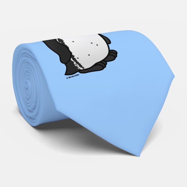 Birdorable Galapagos Penguin Krawatte (Gerollt)