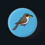 Birdorable-Gelbschnabelkuckuck Button<br><div class="desc">Der Gelbschnabel Kuckuckoo ist eine neue Kuckucksart, die zwischen Brutstätten in Nord- und Mittelamerika zu Wintergebieten in Südamerika auswandert. Sie sind dafür bekannt, gehört und nicht gesehen zu werden. Das ist unser absolut niedlicher Cartoon Birdorable Yellow Billed Cuckoo! Sie können diesen Button anpassen! Bewegen Sie den Kuckuckuck, ändern Sie die...</div>