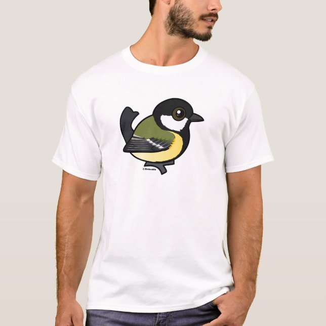 Birdorable Great Tit T-Shirt (Vorderseite)