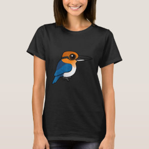 Birdorable Guam Kingfisher Bird Extinct in Wil T-Shirt