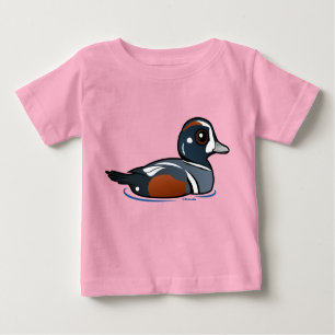 Birdorable Harlequin Duck Baby T-shirt