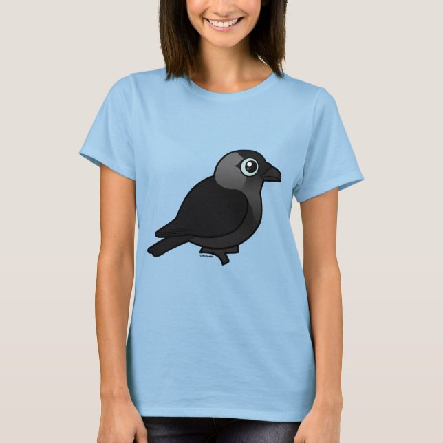 Birdorable Jackdaw T-Shirt (Vorderseite)