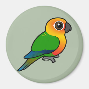 Birdorable Jandaya Parakeet Magnet
