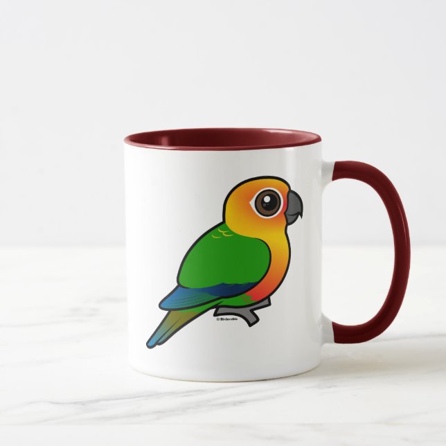 Birdorable Jandaya Parakeet Tasse (Rechts)