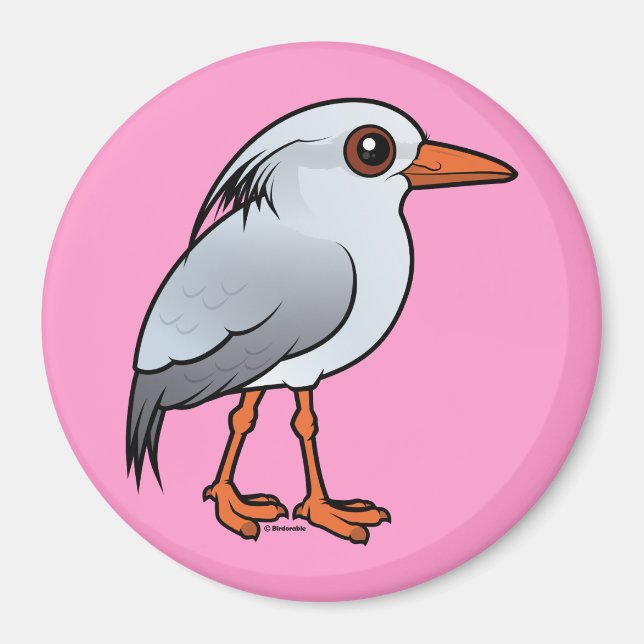 Birdorable Kagu Magnet (Vorne)