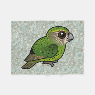Birdorable Kakapo Fleecedecke