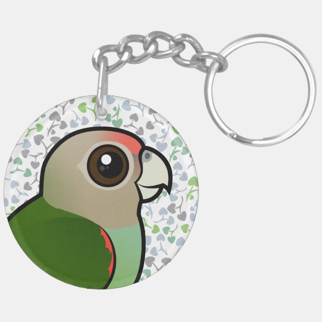 Birdorable Kap-Papagei Schlüsselanhänger (Rückseite rechts)