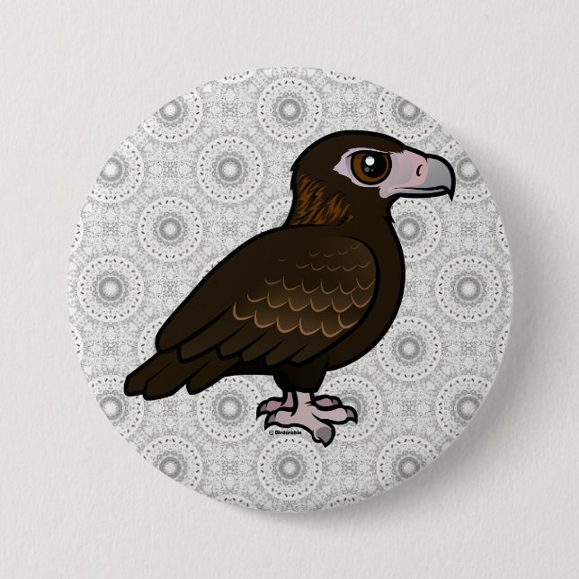 Birdorable Keil-band Eagle an Button (Vorderseite)