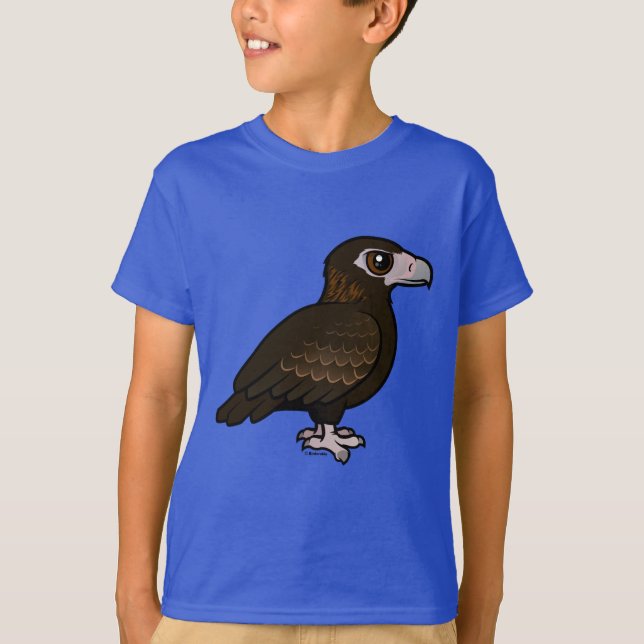 Birdorable Keil-band Eagle an T-Shirt (Vorderseite)