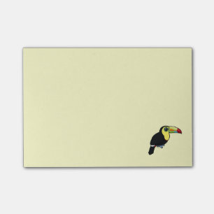 Birdorable Kiel-berechnete Toucan Post-it Klebezettel