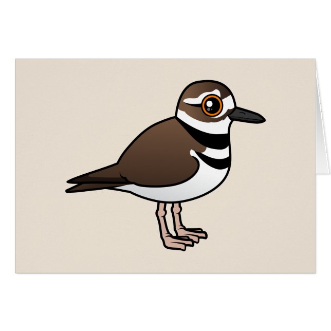 Birdorable Killdeer (Vorderseite (Horizontal))