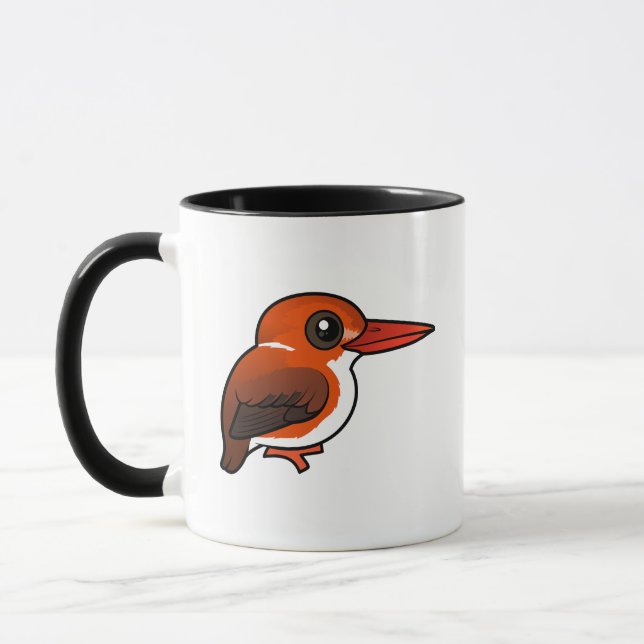 Birdorable Madagascar Pygmy Kingfisher Tasse (Links)