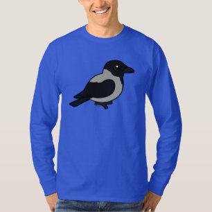 Birdorable mit Kapuze Krähe T-Shirt