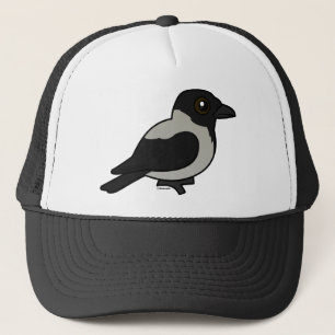 Birdorable mit Kapuze Krähe Truckerkappe